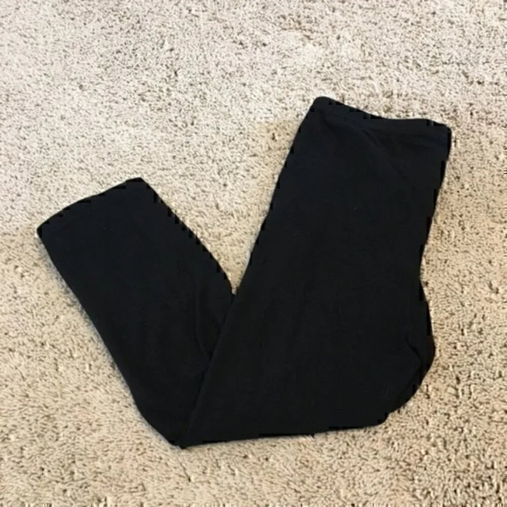 Old Navy Girls size large 10/12  black capris leggings